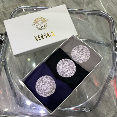 【3pcs Boxer】VERSACE Underpants Asian Size: L-3XL