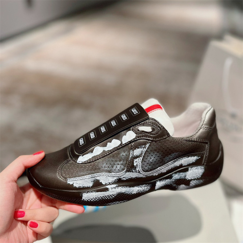 Cass x PRADA Flat Casual Shoes Top Quality With Box