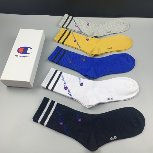 【5 Pairs Boxer】Champion Socks