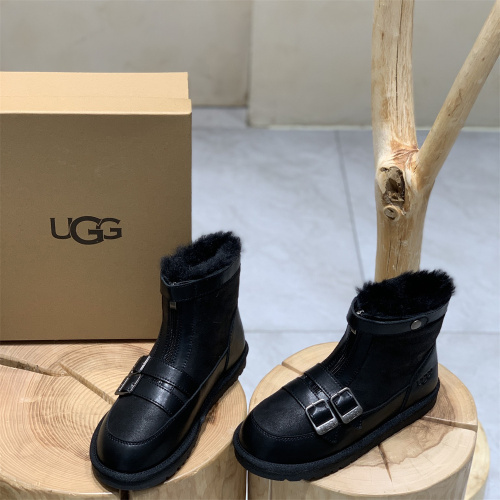US【5-8】UGG Horsehair Material Snow Boots With Box