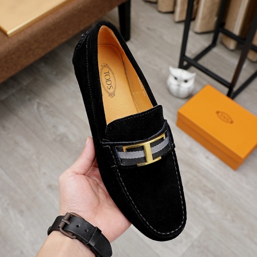 US【6-11】TOD'S【2 Colors】Moccasin Top Quality With Box