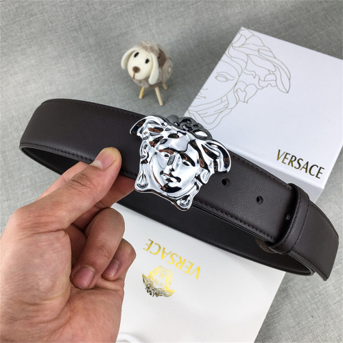 【3.8 CM】VERSACE【6 Colors】Belt Optional Box High-Quality Cowhide Material
