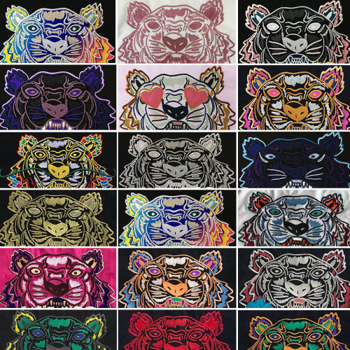 KENZO T-shirt Tiger Embroidery T-shirt 23 styles Size S-XL xyz21072601