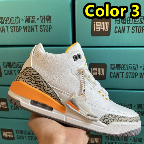 US【5.5-12】NIKE Air Jordan 3 Mid Basketball Shoes With Box With TAG