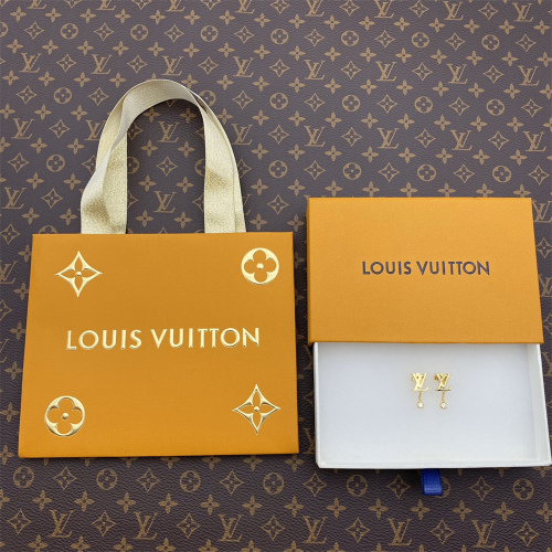LV Stud Earrings Optional Box