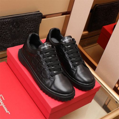 Ferragamo【2 Colors】Flat Casual Shoes Top Quality With Box