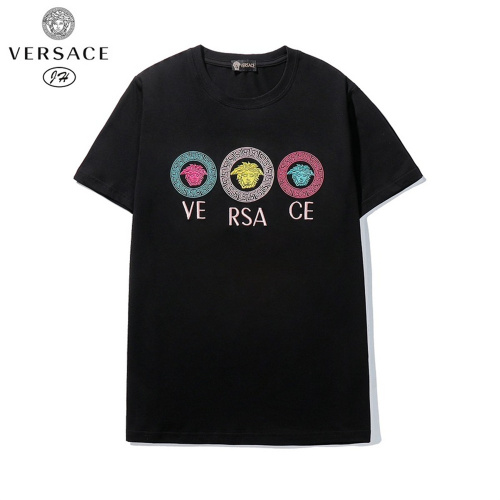 VERSACE Embroidery T-shirt Asian Size: M-2XL