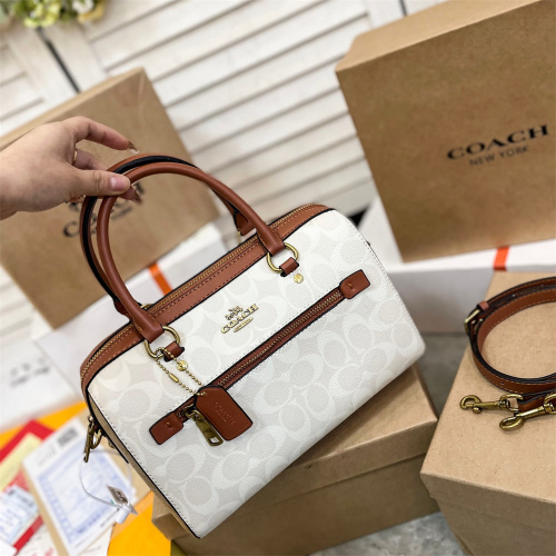 COACH Pillow / Boston Bag With Box