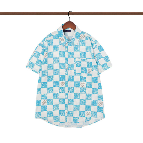 LV Short Sleeved Shirts Asian Size: M-3XL