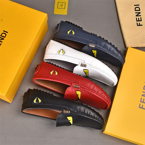 US【6-10】FENDI【4 Colors】Moccasin Top Quality With Box