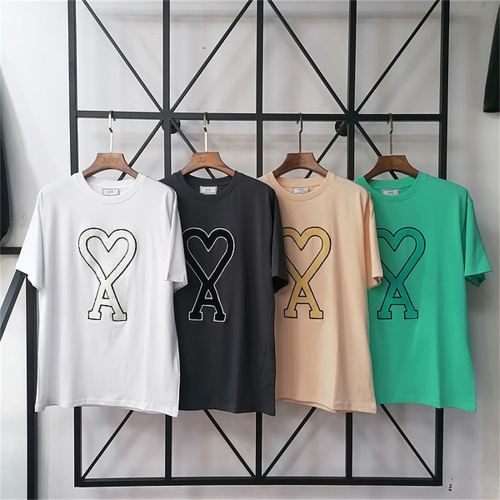 ami Embroidery T-shirts Asian Size: M-2XL