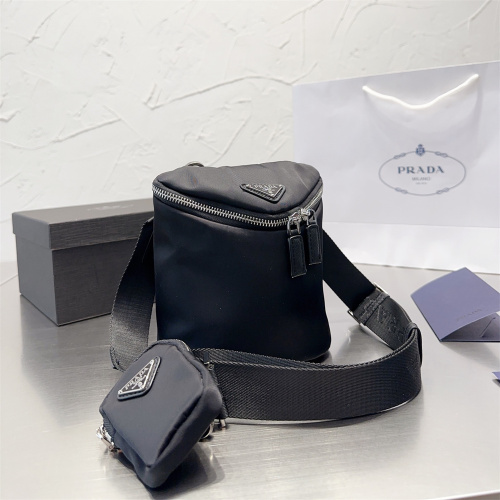 PRADA Barrel-Shaped Bag With Box