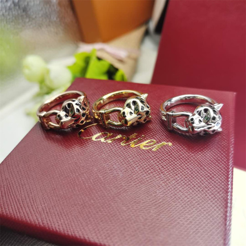 US【6-8】Cartier【3 Color】Rings Optional Box