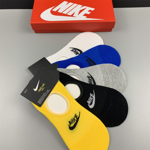【5 Pairs Boxer】NIKE Socks