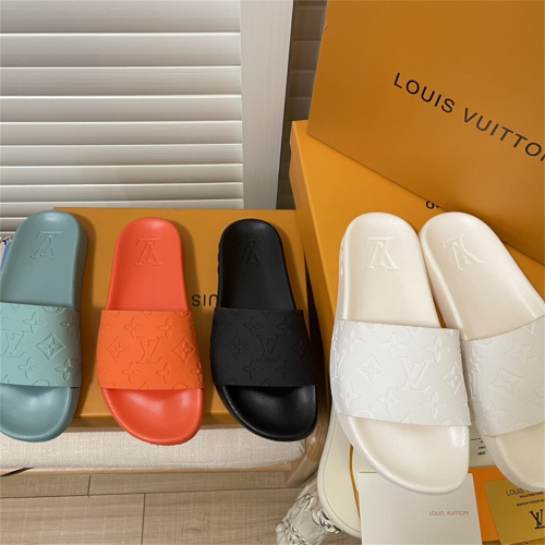 LV Slip-On Slippers With Box