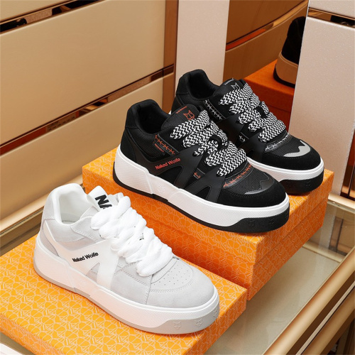 US 6-11 NAKEDWOLFE Fashion Casual Shoes Top Quality With Box