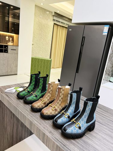 GUCCI Boots Top Quality With Box