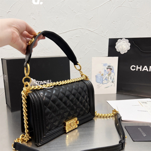 CHANEL Leboy With Box Size: 25*15CM Top Quality Cowhide Material