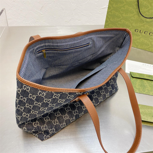 GUCCI Denim Shopping Bags Top Quality Size:32*24CM xyz21092048