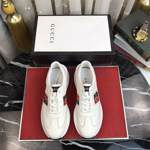 US【6-10】GUCCI【2 Colors】Flat Casual Shoes Top Quality With Box