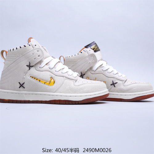 1 Color Suede SB Dunk High Size: 36-45 With Box