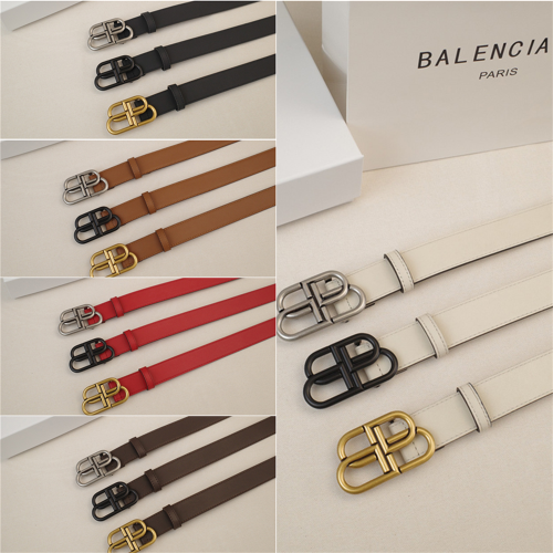【3.0CM】BALENCIAGA Belts Optional Box