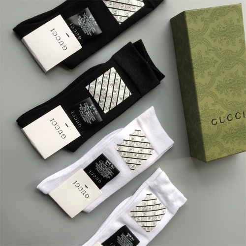 【4 Pairs Boxer】Gucci Socks