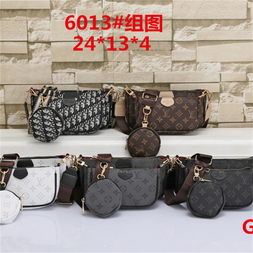 LV DIOR Casual Crossbody Bag Size: 24*13*4CM