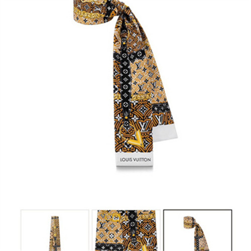 LV【2 Color】Ribbon Size: 7*120CM Optional Box