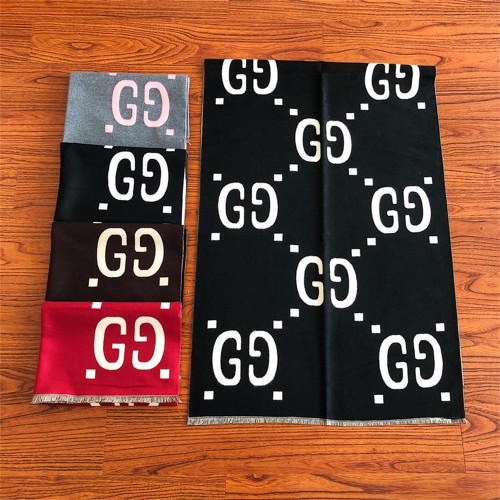 GUCCI【5 Color】Scarves Size: 180*65CM High Quality Optional Box