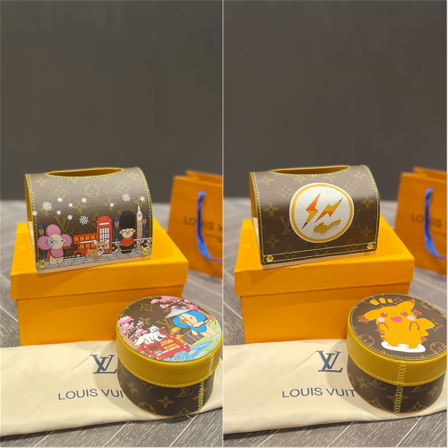 LV Tissue Box + Storage Box 2 Sets With Box
