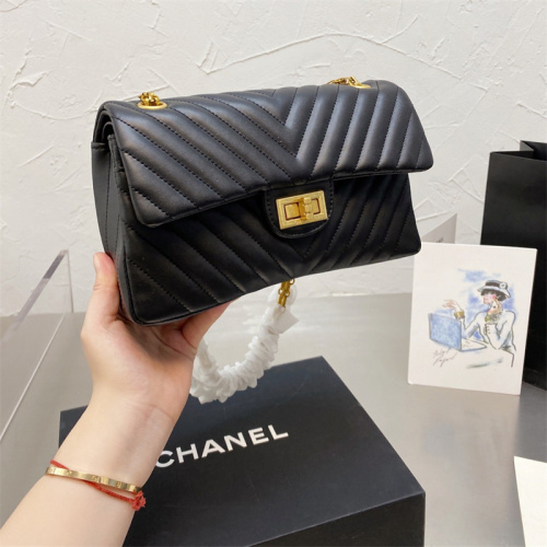 Chanel Classic Flap CF V Pattern Shoulder Bags Top Quality With Box Size:25CM xyz21092133