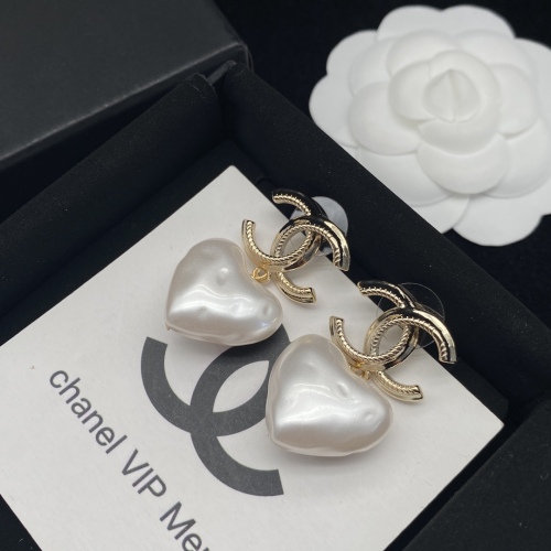 CHANEL Stud Earrings Optional Box
