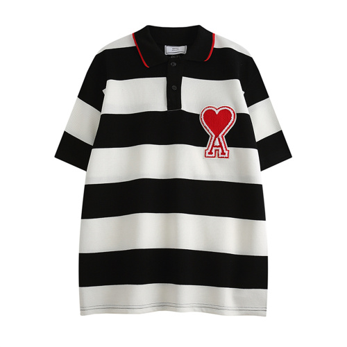ami Embroidery T-shirts Asian Size: M-2XL