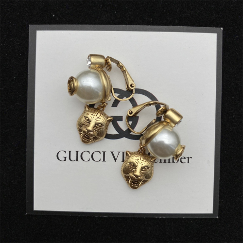 GUCCI Stud Earrings Optional Box
