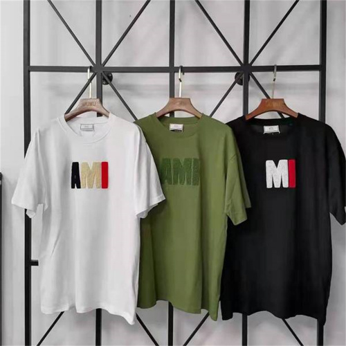 ami Embroidery T-shirts Asian Size: M-2XL