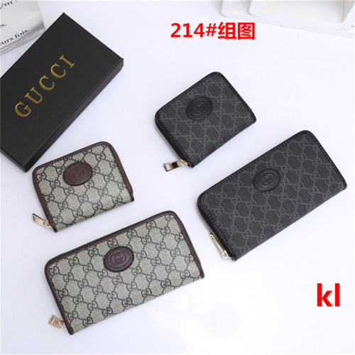 GUCCI Zipper Wallet With Box