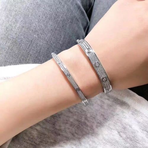 Cartier【9 Styles】Bracelet Optional Box High Quality【Wide Size: 6MM Narrow Size: 4MM​】