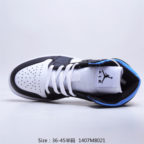 【AJ1】3 Color Air Jordan 1 Mid Size: 36-45 With Box