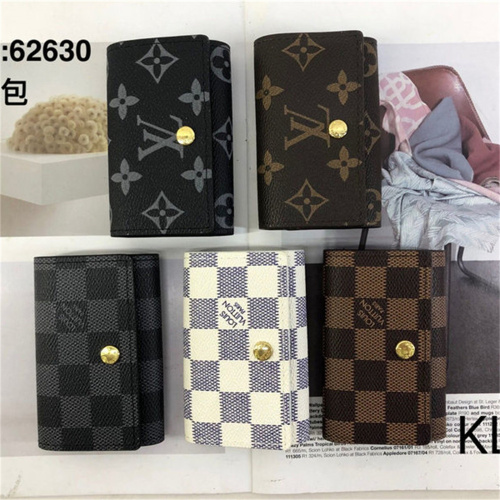 LV Key Wallets Optional Box Size: 10.5*9*3CM