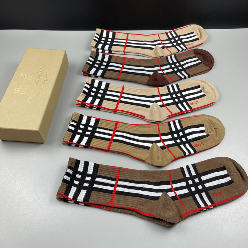 【5 Pairs Boxer】BURBERRY Socks