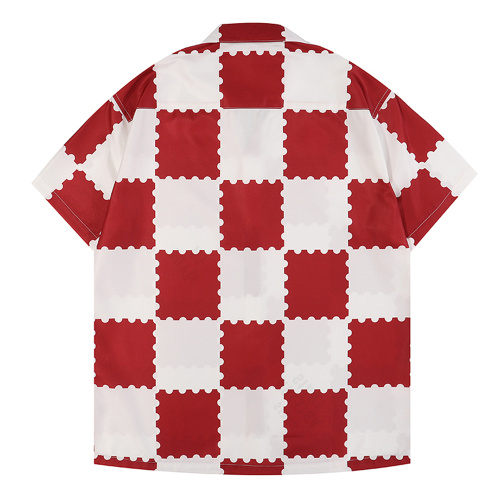 LV Short-Sleeved Shirts Asian Size: M-3XL