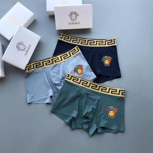 【3pcs Boxer】VERSACE Underpants Asian Size: L-3XL