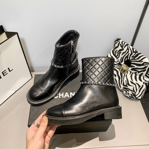 CHANEL【1 Color】Boots Size: 35-40 With Box