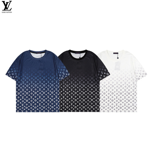 LV Print T-shirts Asian Size: S-2XL