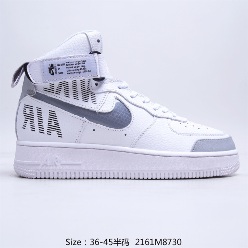 1 Color Air Force 1 High Size: 36-45 With Box