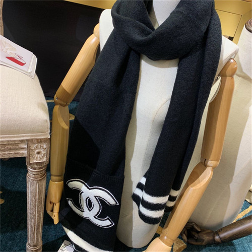 CHANEL【1 Color】Scarves Size: 180*70CM High Quality Optional Box