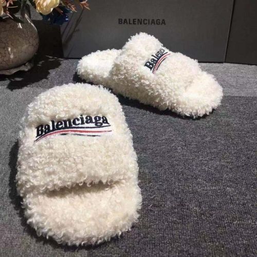 BALENCIAGA Women Flat Slippers 10 Color With Box Eur Size 35-42 xyz21091759