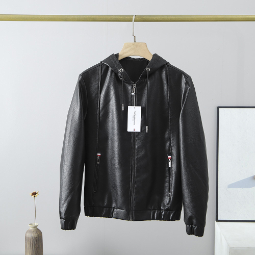 Thom Browne PU material Leather Jacket Size:M-3XL xyz21091947