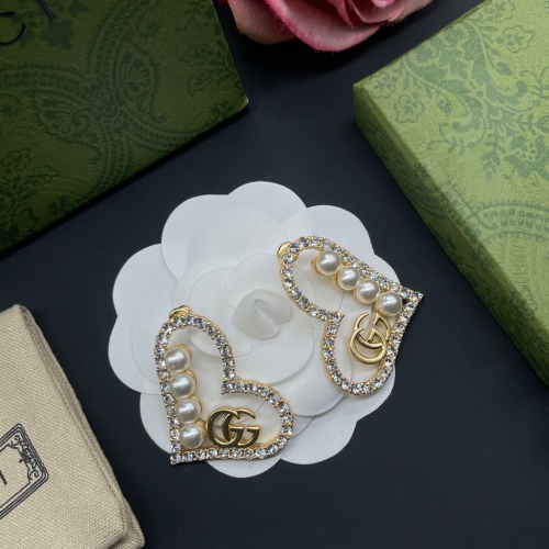 GUCCI Stud Earrings Optional Box